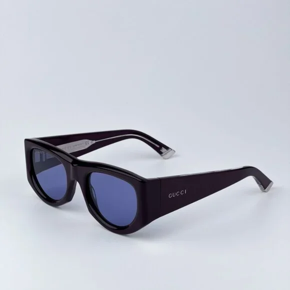 Gucci Women BRAND NEW Sunglasses Violet Rectangular GG1917S 010